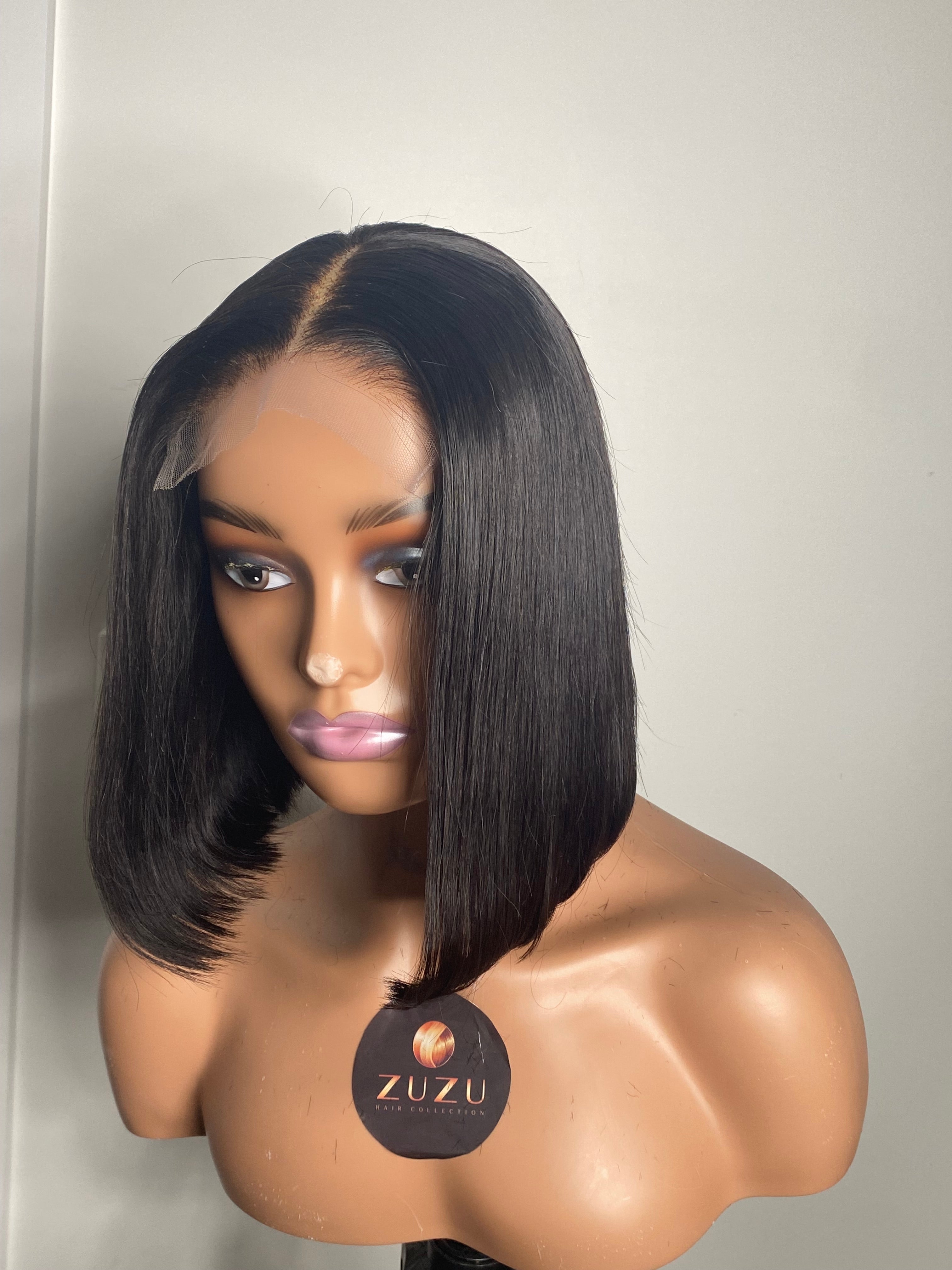 12” 5x5 CLOSURE WIG - GLUELESS.