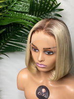 Load image into Gallery viewer, 12” Afshan 13x4 Lace Frontal Wig
