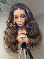 Load image into Gallery viewer, 24” Elinor 13x4 Lace Frontal Wig.
