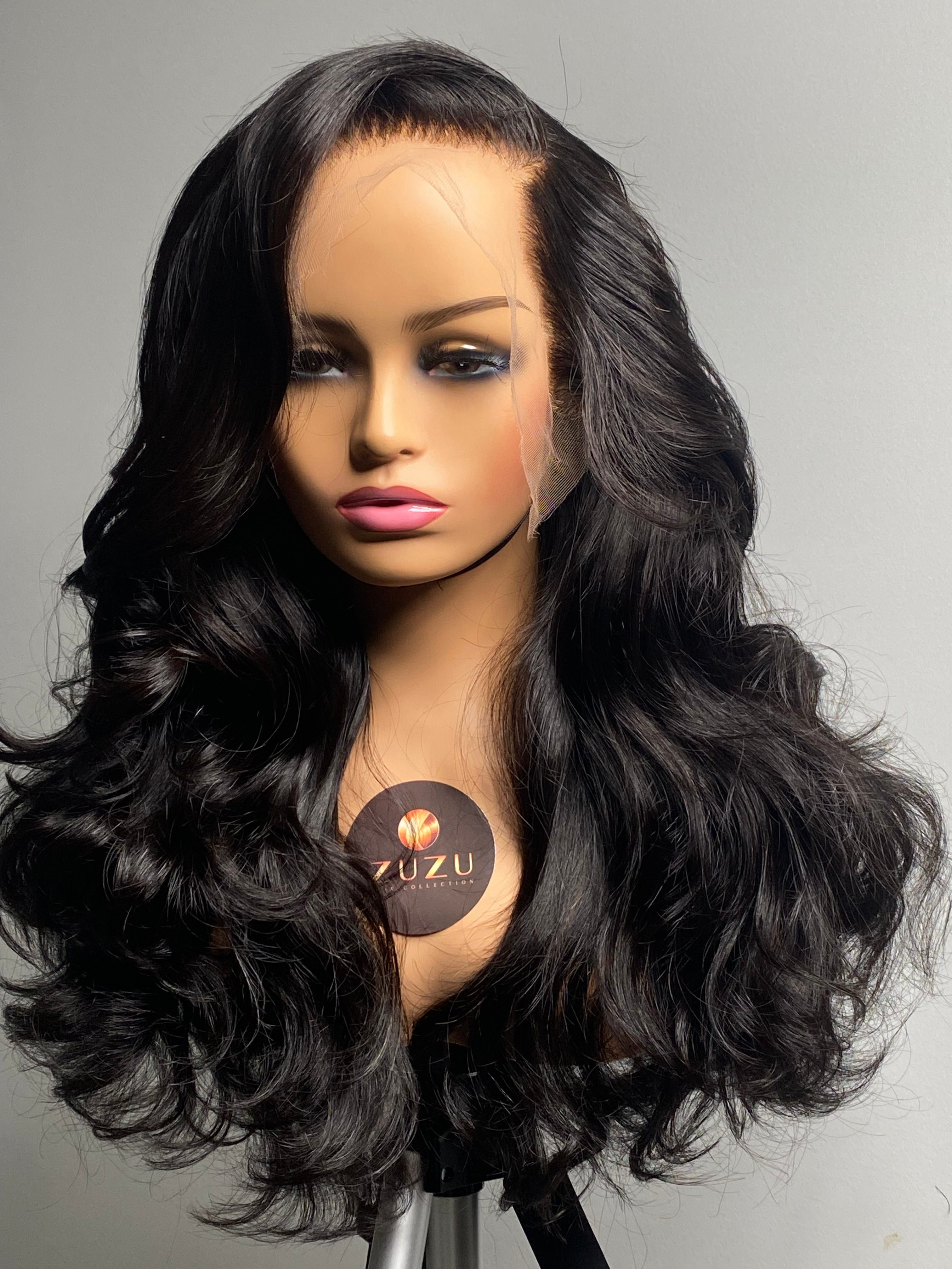 22” 13X4 HD LAYERED WIG