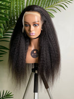 Load image into Gallery viewer, 22” Silvie Kinky Straight Lace Frontal Wig
